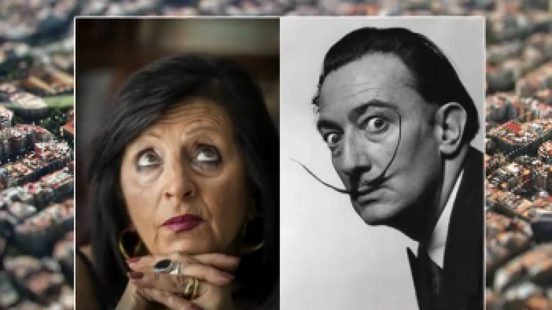 Pilar Abel y Salvador Dal&iacute;
