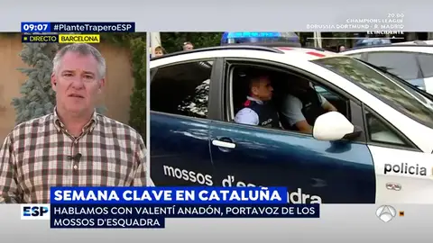 El sindicato mayoritario de los Mossos: “Trapero nos ha comunicado que tenemos que estar ceñidos al ordenamiento jurídico” El sindicato mayoritario de los Mossos: “Trapero nos ha comunicado que tenemos que estar ceñidos al ordenamiento jurídico”