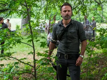 Andrew Lincoln en la octava temporada de 'The Walking Dead' Andrew Lincoln en la octava temporada de 'The Walking Dead'