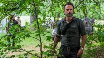 Andrew Lincoln en la octava temporada de 'The Walking Dead'