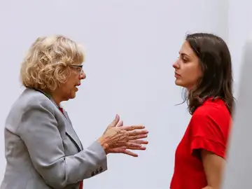 Manuela Carmena y Rita Maestre Manuela Carmena y Rita Maestre