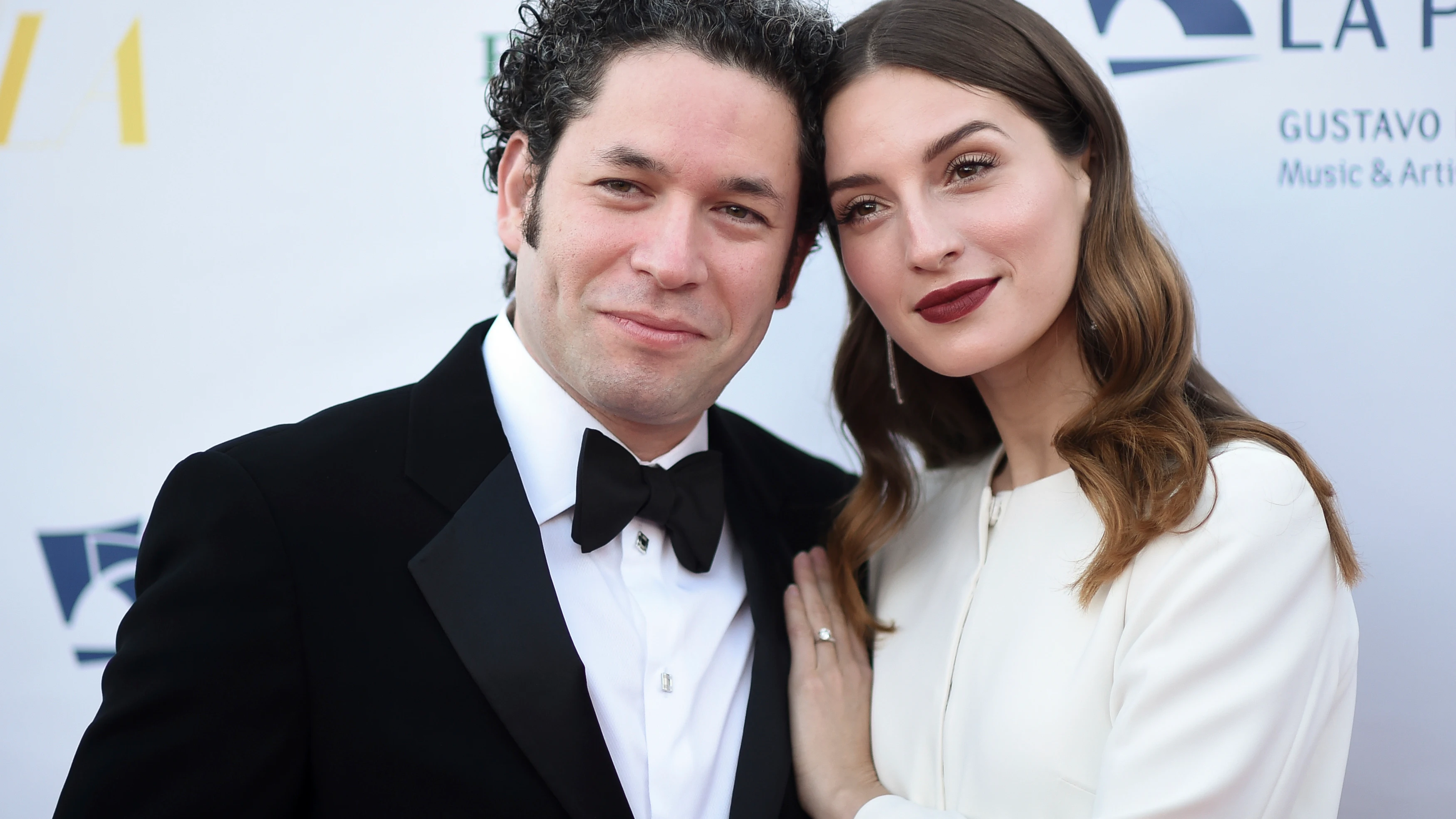 María Valverde y Gustavo Dudamel María Valverde y Gustavo Dudamel