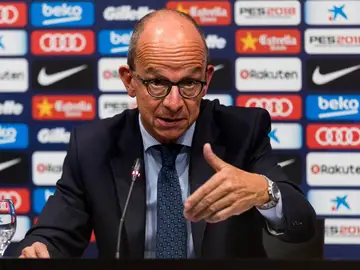 Jordi Cardoner en rueda de prensa Jordi Cardoner en rueda de prensa