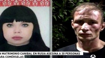 La pareja caníbal arrestada en Rusia