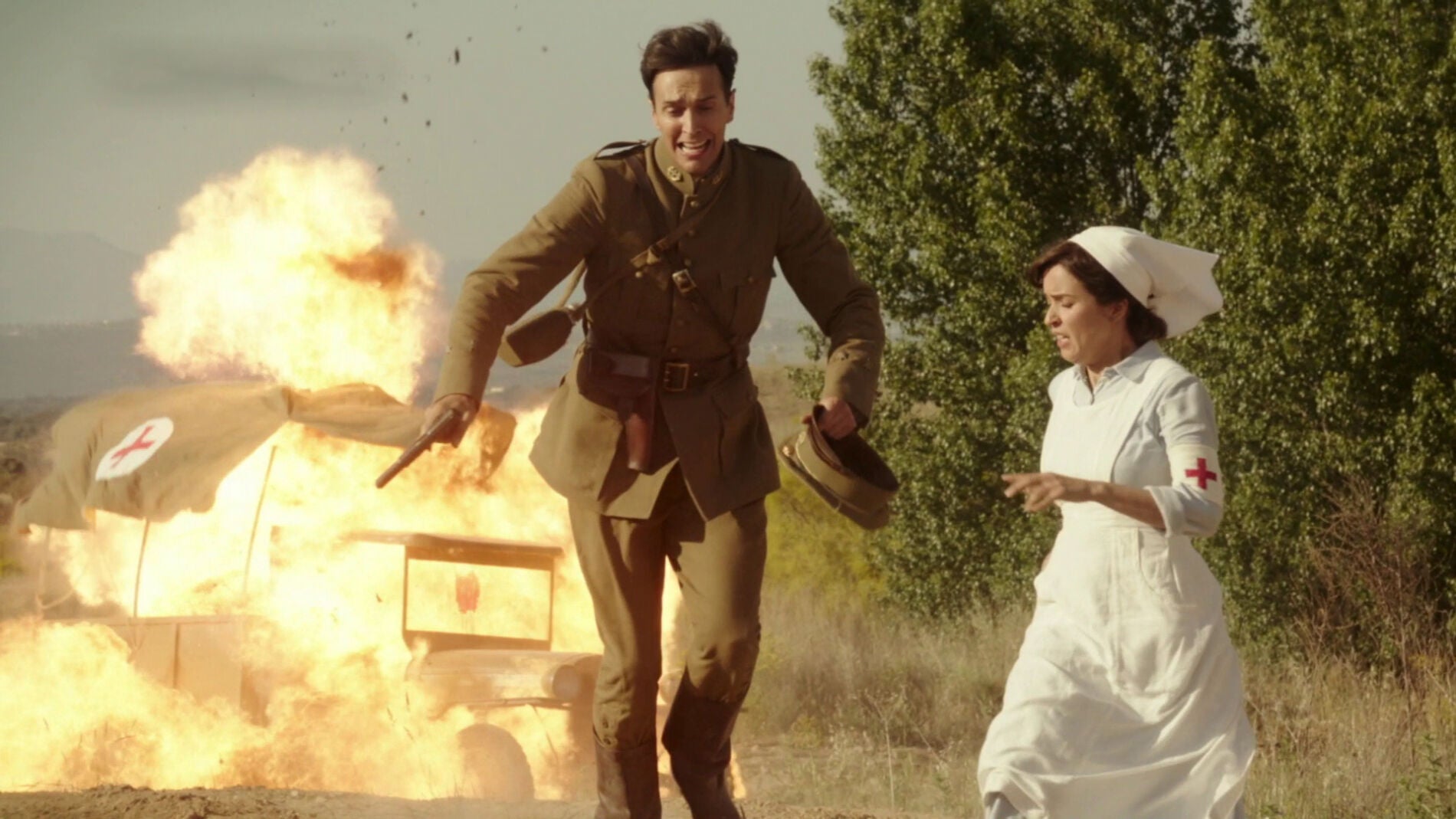 David Pinillos: "El rodaje del asalto al furg&oacute;n fue divertido y arriesgado"