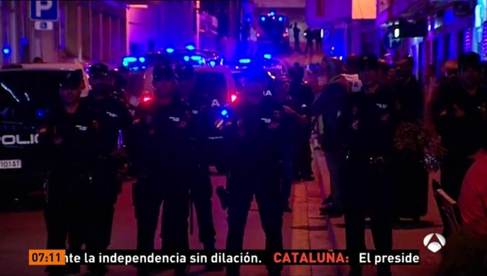 Continúan los enfrentamientos entre independentistas y gente a favor de la unidad de España