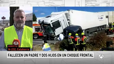 Accidente de tráfico en La Rioja Accidente de tráfico en La Rioja