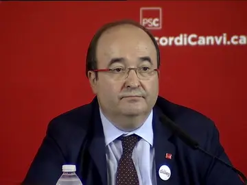 El primer secretario del PSC, Miquel Iceta El primer secretario del PSC, Miquel Iceta