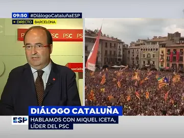 Miquel Iceta apuesta por unas elecciones inmediatas Miquel Iceta apuesta por unas elecciones inmediatas