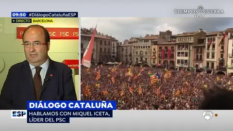Miquel Iceta apuesta por unas elecciones inmediatas Miquel Iceta apuesta por unas elecciones inmediatas