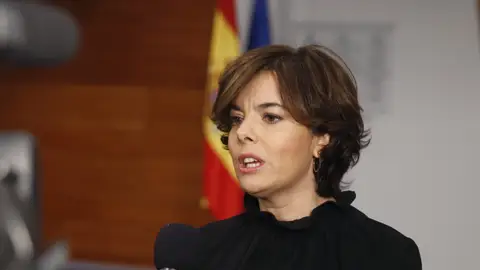 La vicepresidenta del Gobierno, Soraya Sáenz de Santamaría La vicepresidenta del Gobierno, Soraya Sáenz de Santamaría