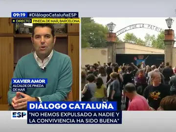 Xavier Amor, alcalde de Pinar de Mar Xavier Amor, alcalde de Pinar de Mar