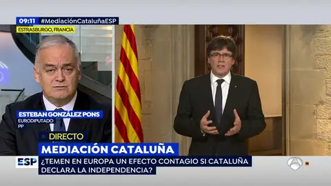 Esteban González Pons, en Espejo Público Esteban González Pons, en Espejo Público