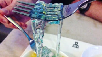 Helado de ramen, ver para creer.