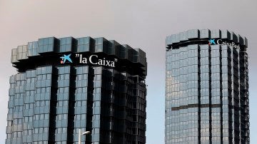 Sede de Caixabank en Barcelona antes de anunciar su traslado