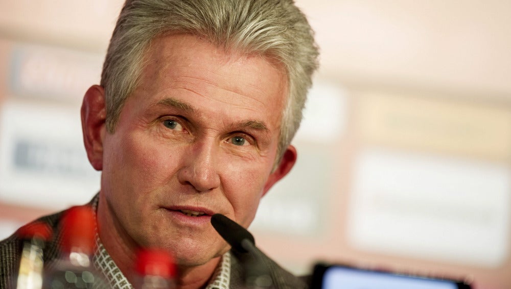Jupp Heynckes, en una rueda de prensa en su anterior etapa en el Bayern (Archivo)