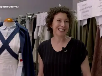 El uniforme de las Damas Enfermeras de la época y en 'Tiempos de guerra' El uniforme de las Damas Enfermeras de la época y en 'Tiempos de guerra'