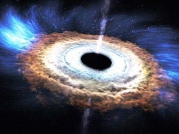 Recreación de un agujero negro 
