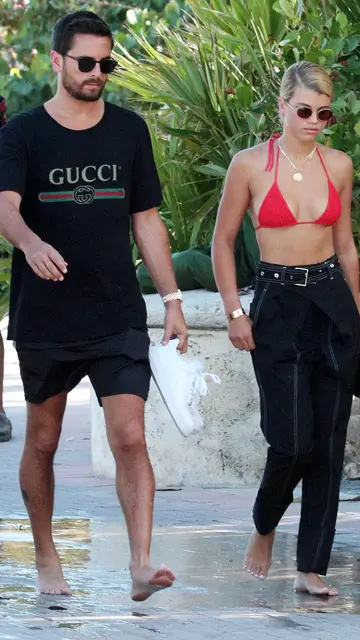 Scott Disick y Sofia Richie Scott Disick y Sofia Richie