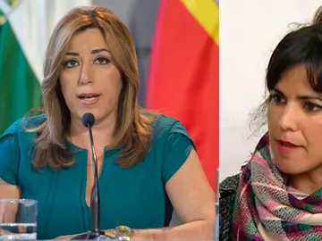 Susana Díaz y Teresa Rodríguez Susana Díaz y Teresa Rodríguez