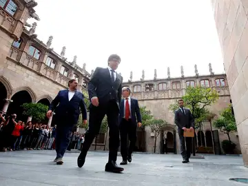 Carles Puigdemont en una imagen de archivo Carles Puigdemont en una imagen de archivo