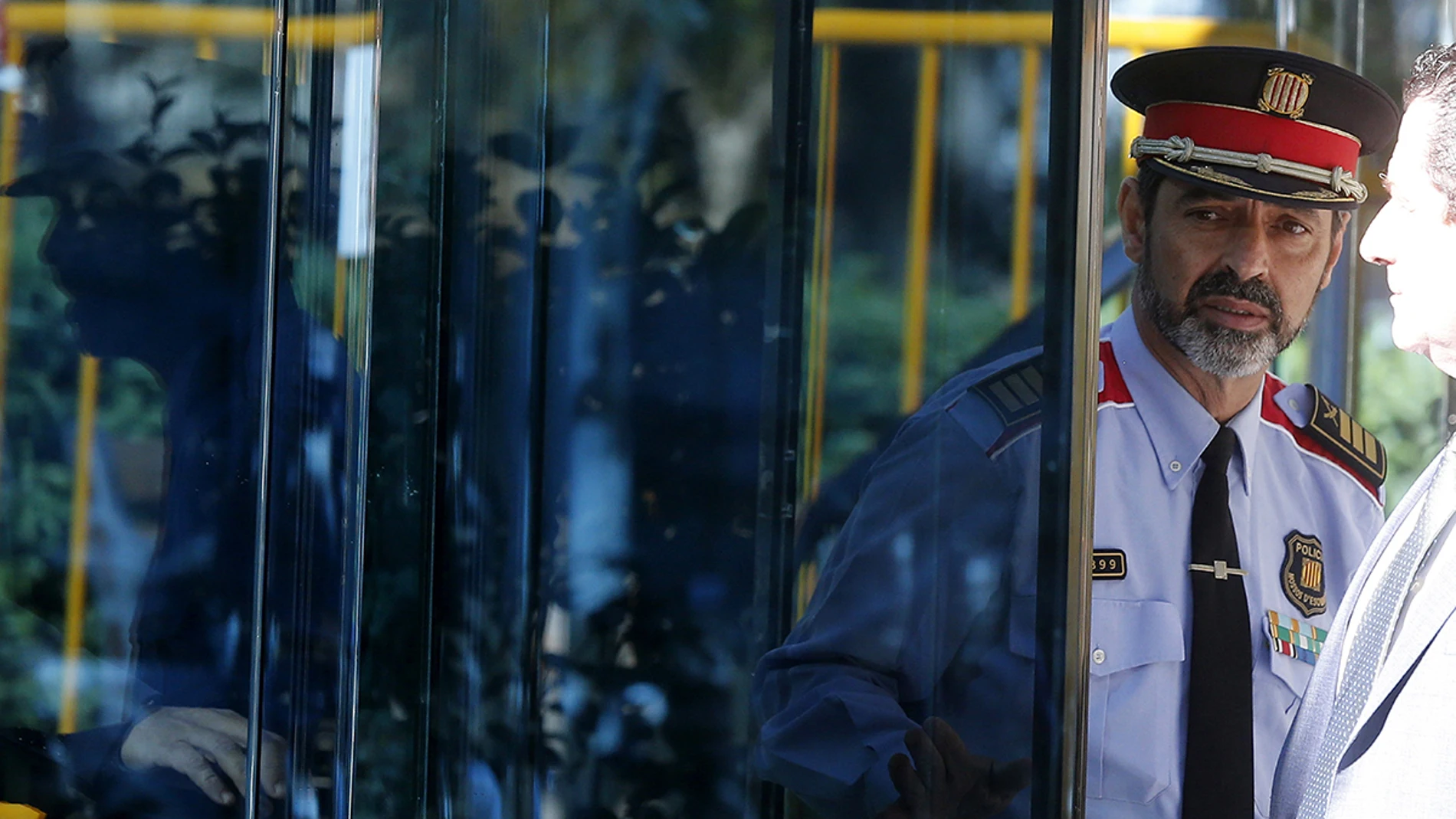 Trapero a su salida de la Audiencia Nacional Trapero a su salida de la Audiencia Nacional