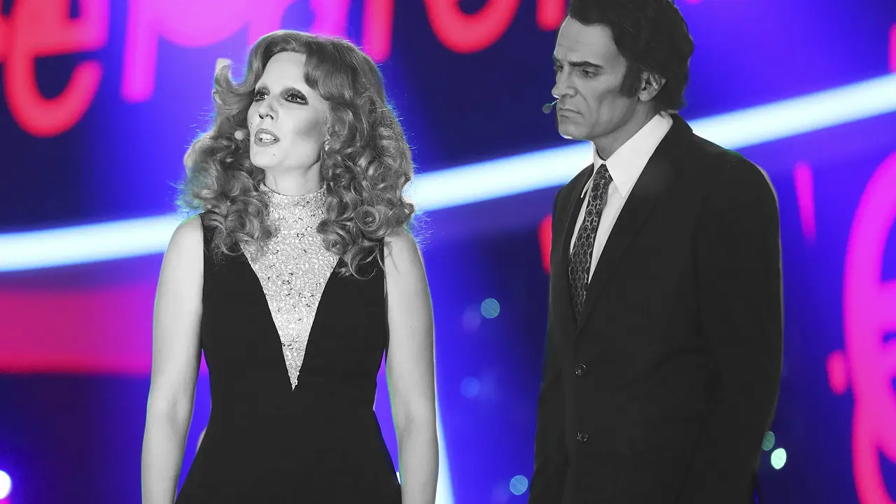 Diana Navarro y Luis Larrodera sorprenden con ‘Parole, parole’ como Mina y Alberto Lupo