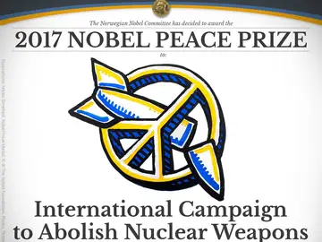 Campaña Internacional para Abolir las Armas Nucleares, Nobel de la Paz Campaña Internacional para Abolir las Armas Nucleares, Nobel de la Paz