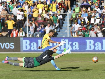 Neymar, ante Bolivia