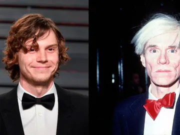 Evan Peters sorprende con su caracterización de Andy Warhol Evan Peters sorprende con su caracterización de Andy Warhol