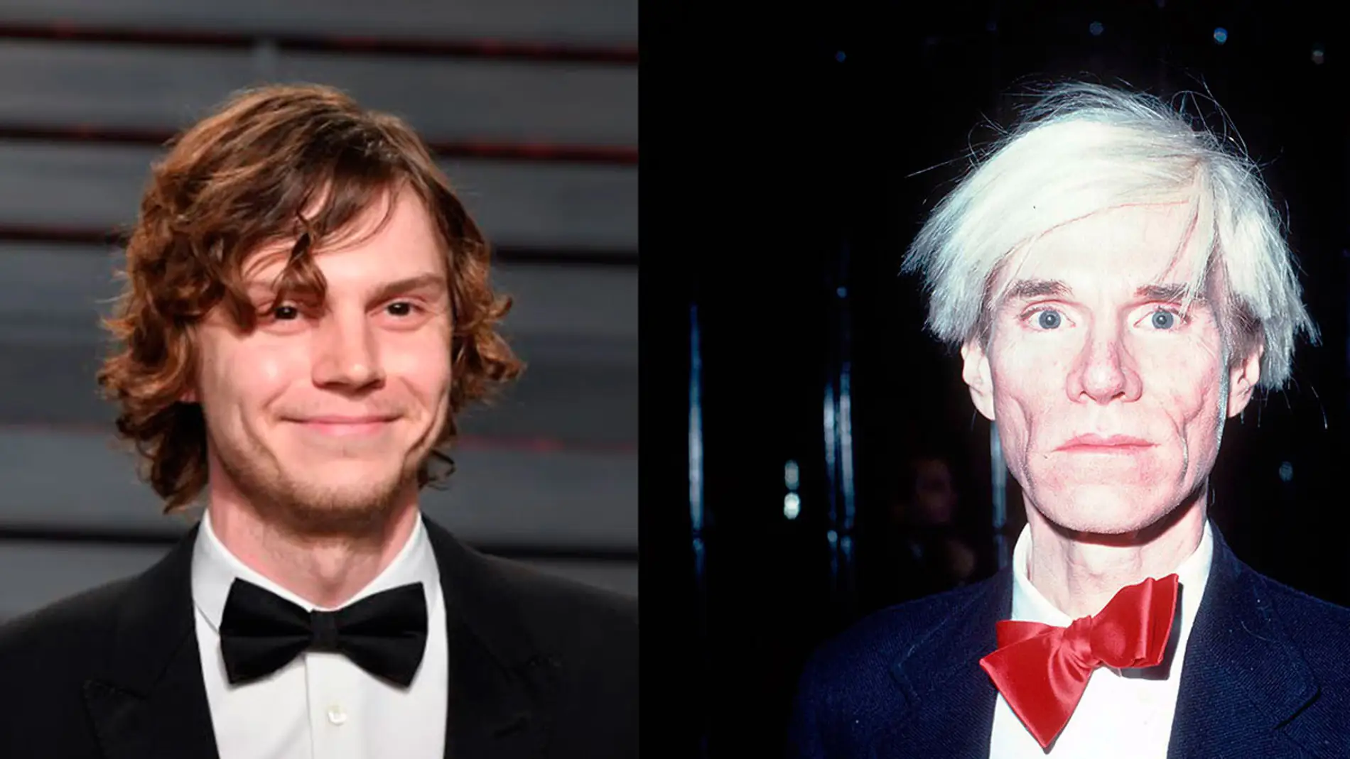 Evan Peters sorprende con su caracterización de Andy Warhol