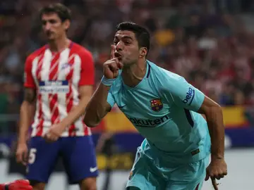 Suárez manda callar al Metropolitano Suárez manda callar al Metropolitano