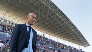 Zidane, en el Coliseum