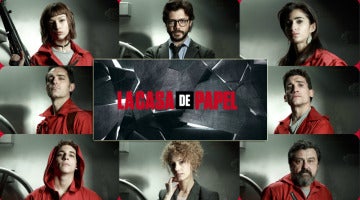 Los actores de 'La casa de papel'