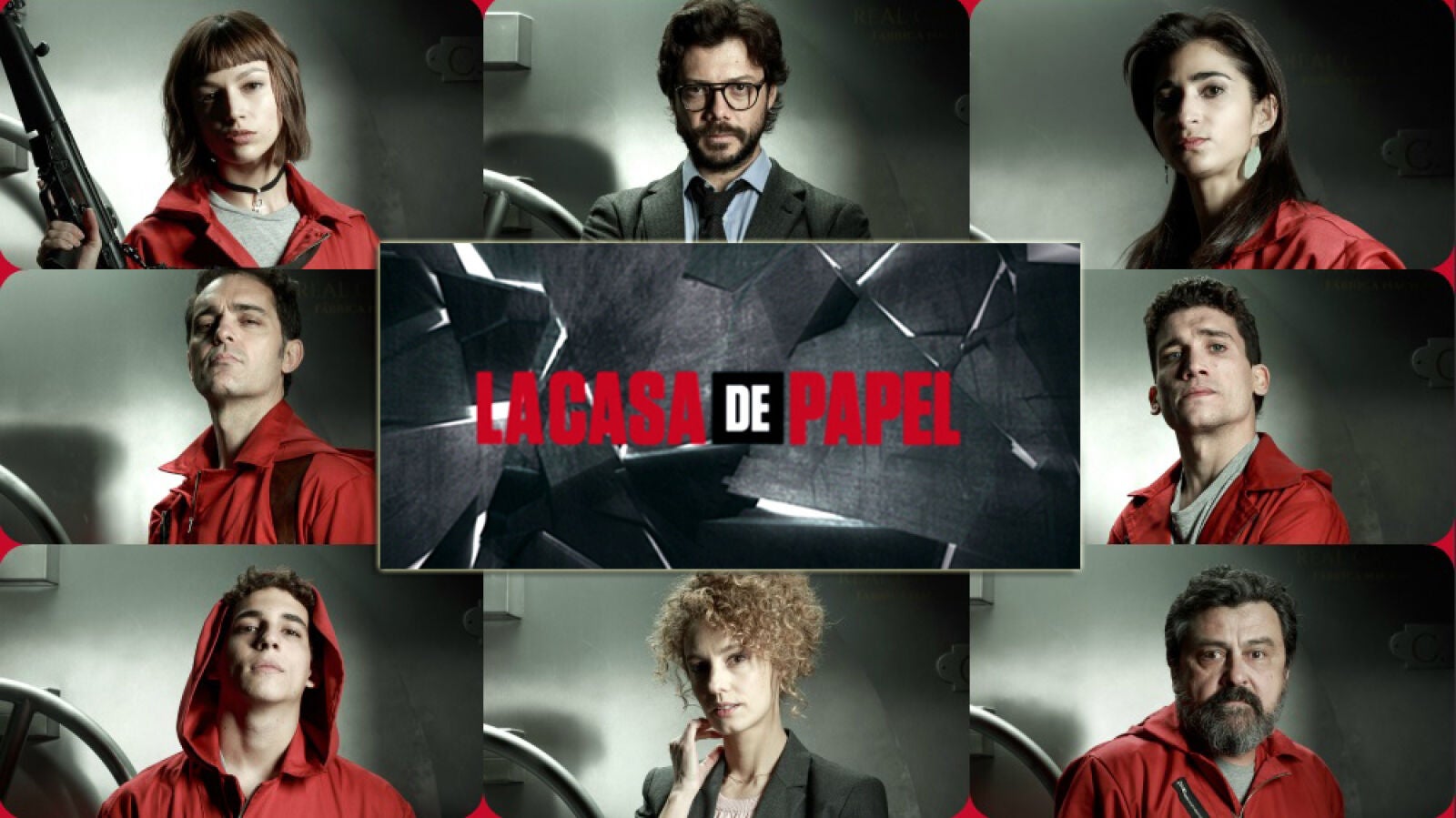 Las reacciones de los actores horas antes de comenzar la recta final de 'La casa de papel'