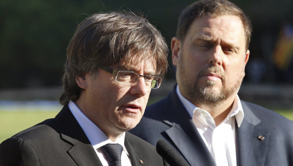 El presidente de la Generalitat, Carles Puigdemont
