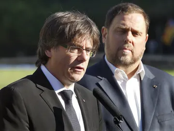 El presidente de la Generalitat, Carles Puigdemont El presidente de la Generalitat, Carles Puigdemont