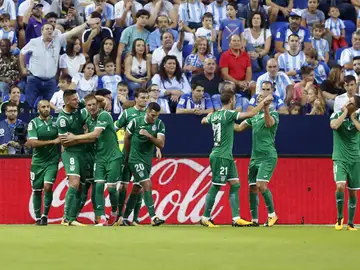 El Leganés celebra un gol El Leganés celebra un gol
