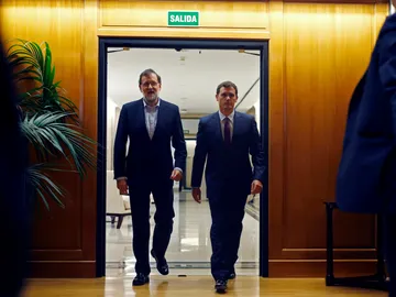 Mariano Rajoy y Albert Rivera Mariano Rajoy y Albert Rivera