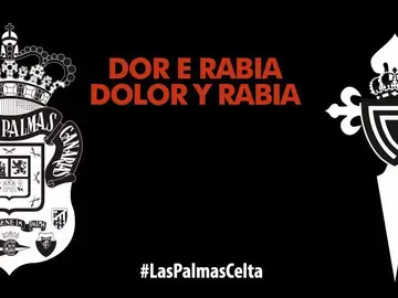 Las Palmas y Celta rinden homenaje a las víctimas de los incendios Las Palmas y Celta rinden homenaje a las víctimas de los incendios