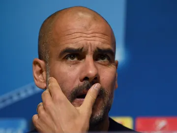 Pep Guardiola, en rueda de prensa Pep Guardiola, en rueda de prensa