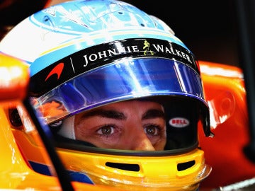 Fernando Alonso, en el GP de Japón