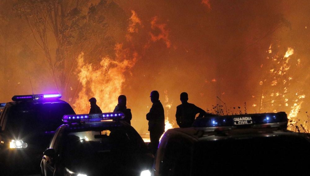 Incendios en Galicia
