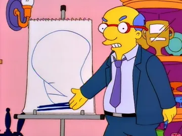 El padre de Milhouse dibuja la "dignidad" El padre de Milhouse dibuja la "dignidad"