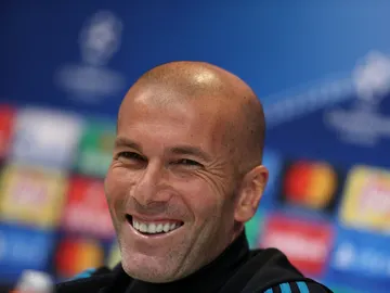 Zinedine Zidane, en rueda de prensa Zinedine Zidane, en rueda de prensa