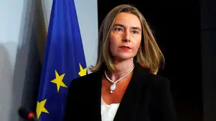 La exjefa de la diplomacia europea, Federica Mogherini, en imagen de archivo La jefa de la diplomacia europea, Federica Mogherini