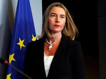 La exjefa de la diplomacia europea, Federica Mogherini, en imagen de archivo La exjefa de la diplomacia europea, Federica Mogherini, en imagen de archivo