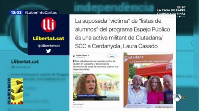 Laura, miembro de Societat Civil Catalana y universitaria en Barcelona: 