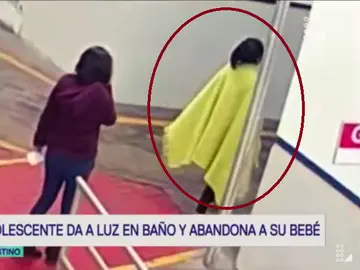 La joven abandona el hospital tras dar a luz en el baño La joven abandona el hospital tras dar a luz en el baño