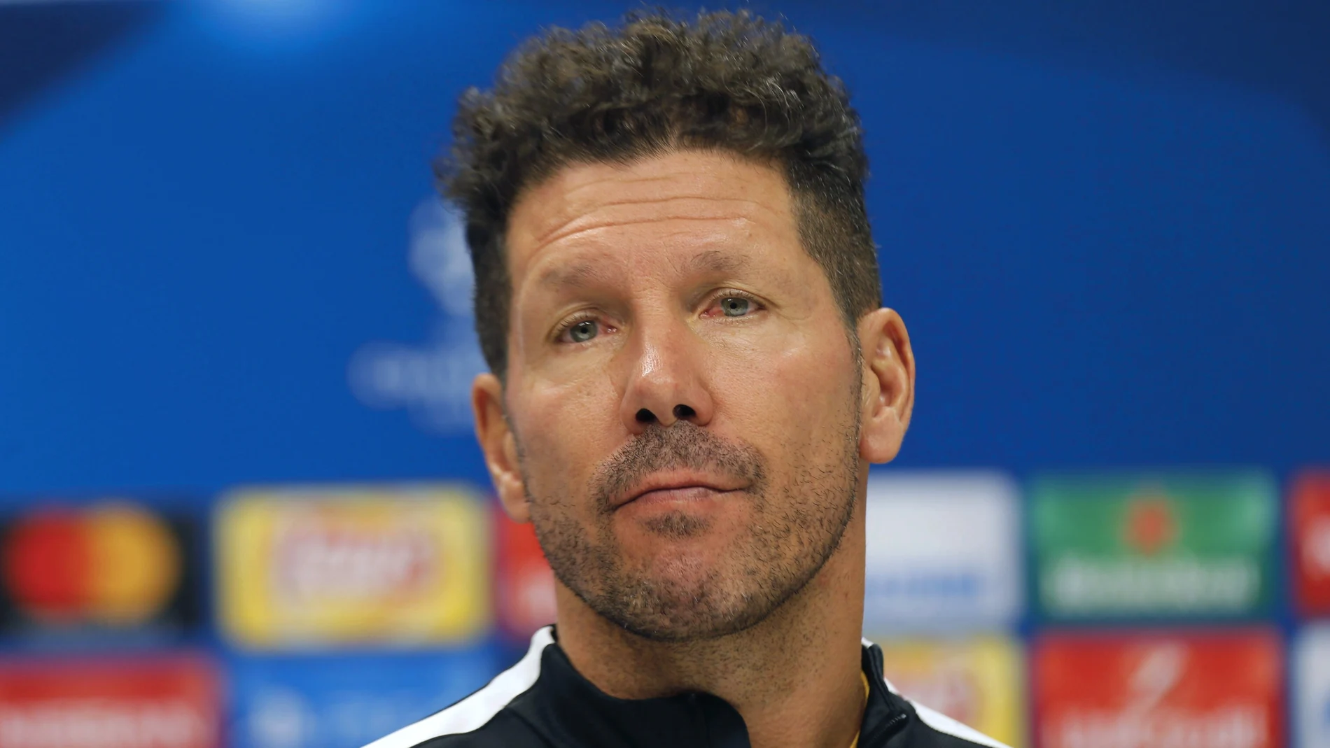 Simeone, en rueda de prensa